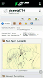 Mobile Screenshot of aisaretai794.deviantart.com