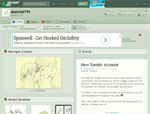 Tablet Screenshot of aisaretai794.deviantart.com