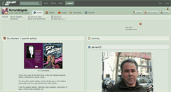Desktop Screenshot of ferrandelgado.deviantart.com