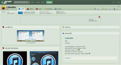 Desktop Screenshot of lukeedee.deviantart.com