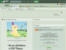 Tablet Screenshot of emfen.deviantart.com