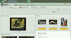 Desktop Screenshot of lizcat14.deviantart.com