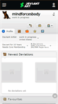 Mobile Screenshot of mindforcesbody.deviantart.com
