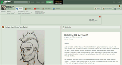 Desktop Screenshot of effigy7.deviantart.com