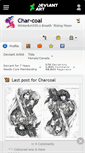 Mobile Screenshot of char-coal.deviantart.com