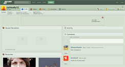 Desktop Screenshot of curiousity12.deviantart.com