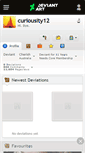 Mobile Screenshot of curiousity12.deviantart.com
