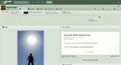Desktop Screenshot of necro-loup.deviantart.com