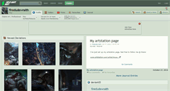 Desktop Screenshot of firedudewraith.deviantart.com