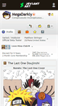 Mobile Screenshot of megadarkly.deviantart.com
