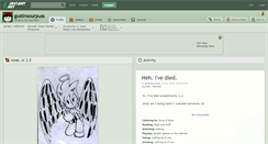 Desktop Screenshot of gustinsourpuss.deviantart.com