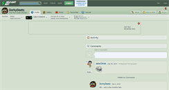 Desktop Screenshot of dorkydeetz.deviantart.com