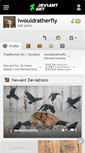 Mobile Screenshot of iwouldratherfly.deviantart.com