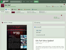 Tablet Screenshot of gfx-turf.deviantart.com