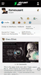 Mobile Screenshot of itsmesusant.deviantart.com