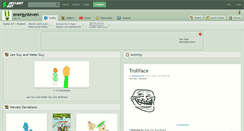 Desktop Screenshot of energysteven.deviantart.com