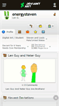 Mobile Screenshot of energysteven.deviantart.com
