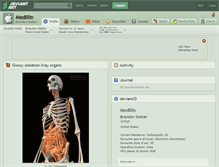 Tablet Screenshot of medillin.deviantart.com