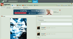Desktop Screenshot of angelman8.deviantart.com