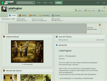 Tablet Screenshot of lailapregizer.deviantart.com