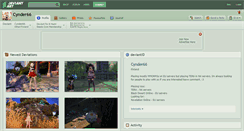 Desktop Screenshot of cynder66.deviantart.com