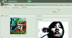 Desktop Screenshot of kokoryu.deviantart.com