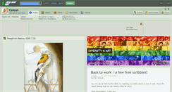 Desktop Screenshot of celeun.deviantart.com