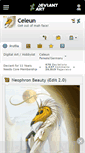 Mobile Screenshot of celeun.deviantart.com