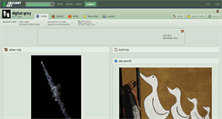 Desktop Screenshot of digital-grey.deviantart.com