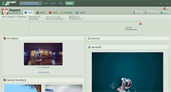 Desktop Screenshot of pleasent.deviantart.com