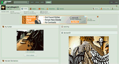 Desktop Screenshot of carrottop623.deviantart.com