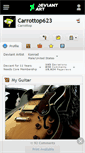 Mobile Screenshot of carrottop623.deviantart.com