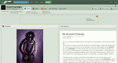 Desktop Screenshot of hollow-darklight.deviantart.com