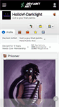 Mobile Screenshot of hollow-darklight.deviantart.com