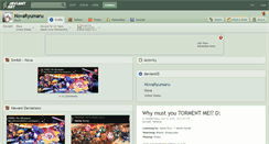 Desktop Screenshot of novaryumaru.deviantart.com