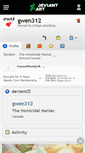 Mobile Screenshot of gwen312.deviantart.com