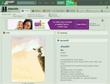 Tablet Screenshot of akazukin.deviantart.com