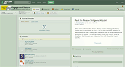 Desktop Screenshot of gegege-no-kitaro.deviantart.com