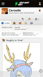 Mobile Screenshot of cavoodle.deviantart.com