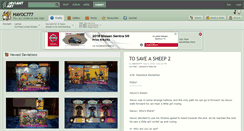 Desktop Screenshot of havoc777.deviantart.com