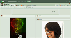 Desktop Screenshot of ninayh2o.deviantart.com