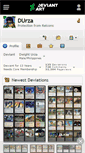 Mobile Screenshot of durza.deviantart.com