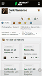Mobile Screenshot of darkflamenco.deviantart.com