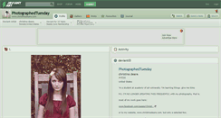 Desktop Screenshot of photographedtuesday.deviantart.com