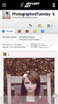 Mobile Screenshot of photographedtuesday.deviantart.com