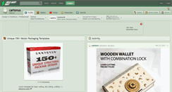 Desktop Screenshot of cartonus.deviantart.com