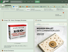 Tablet Screenshot of cartonus.deviantart.com
