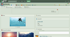 Desktop Screenshot of primecode.deviantart.com