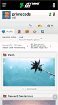 Mobile Screenshot of primecode.deviantart.com