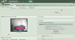 Desktop Screenshot of froidone.deviantart.com